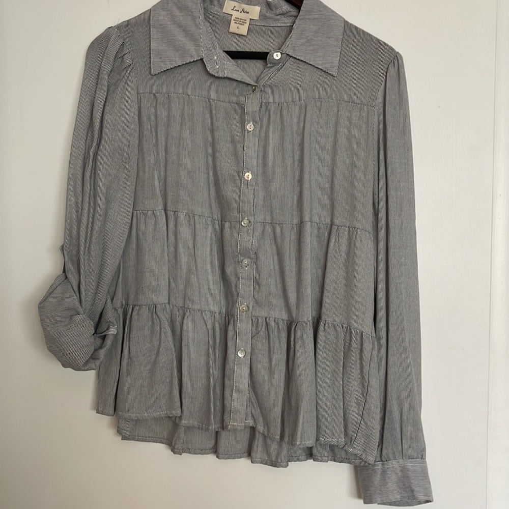 Pinstripe button down - Picture 5 of 5